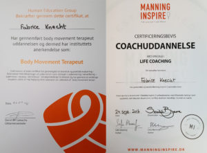 Fabrice Knecht Certificeringsbeviser Coaching Bevægelsesterapi